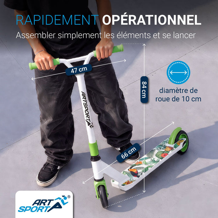 Trottinette freestyle enfant