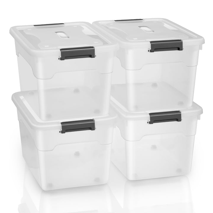 Boîte de rangement avec couvercle