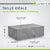 Lot de 2 tables de nuit suspendues