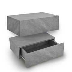 Lot de 2 tables de nuit suspendues