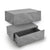 Lot de 2 tables de nuit suspendues