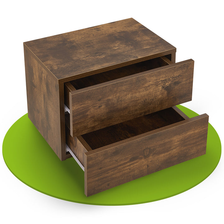 Table de chevet murale suspendue
