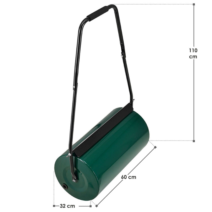 Rouleau à gazon de jardin Fritz en métal