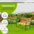Banc de jardin Modena