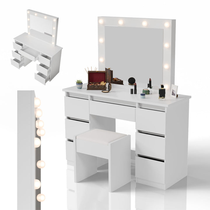 Coiffeuse avec miroir Talea