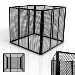 Composteur métallique pour déchets de jardin