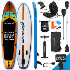 Set de planche de stand up paddle - Kayak