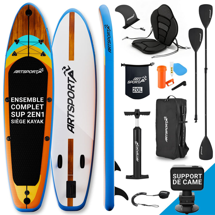 Set de planche de stand up paddle - Kayak
