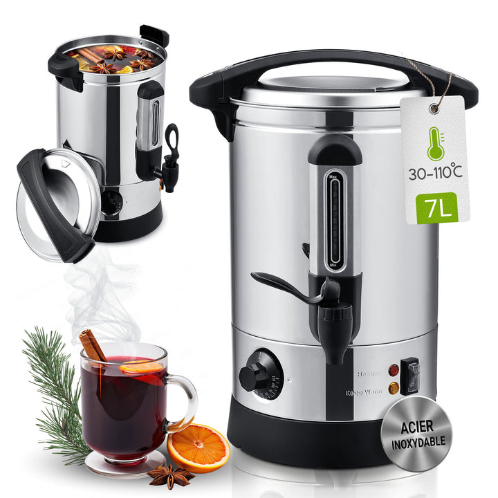 Cuiseur à vin chaud Teramo, 7 l ou 10 l