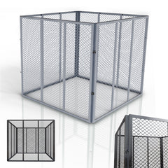 Composteur métallique pour déchets de jardin
