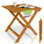 Table en bois pliable Zadar
