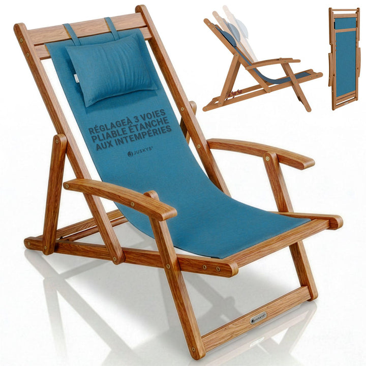 Chaise longue pliante Tavira