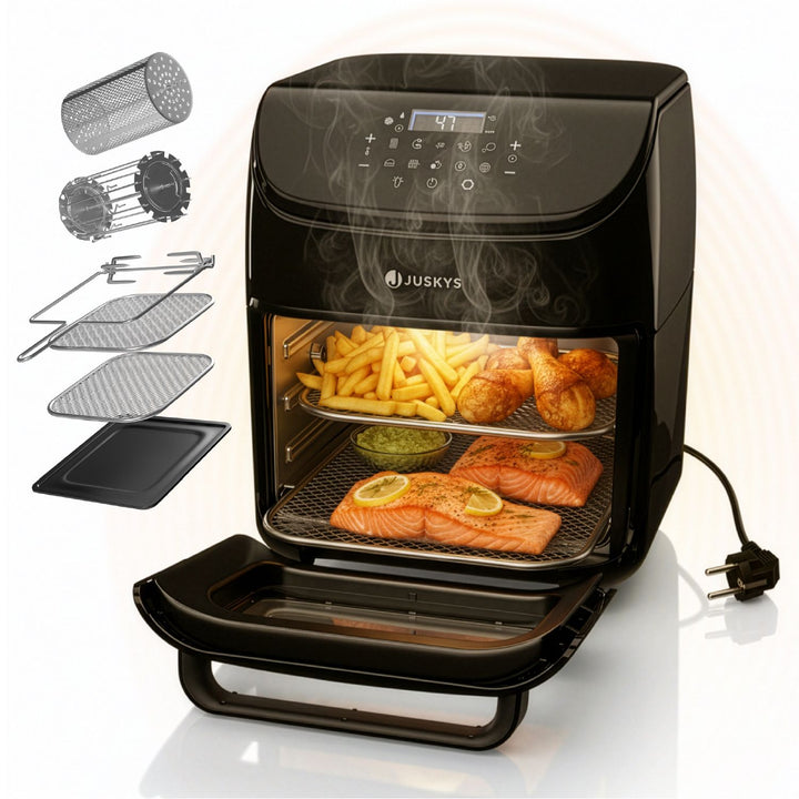 Friteuse à air 12L avec 10 programmes