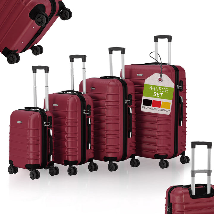 Ensemble de valises rigides Rome