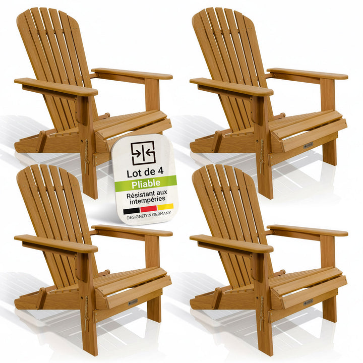 chaise longue pliante de jardin Corfou