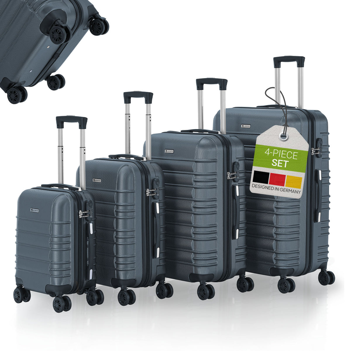Ensemble de valises rigides Rome