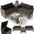 Salon de jardin pour 4 personnes Santorin