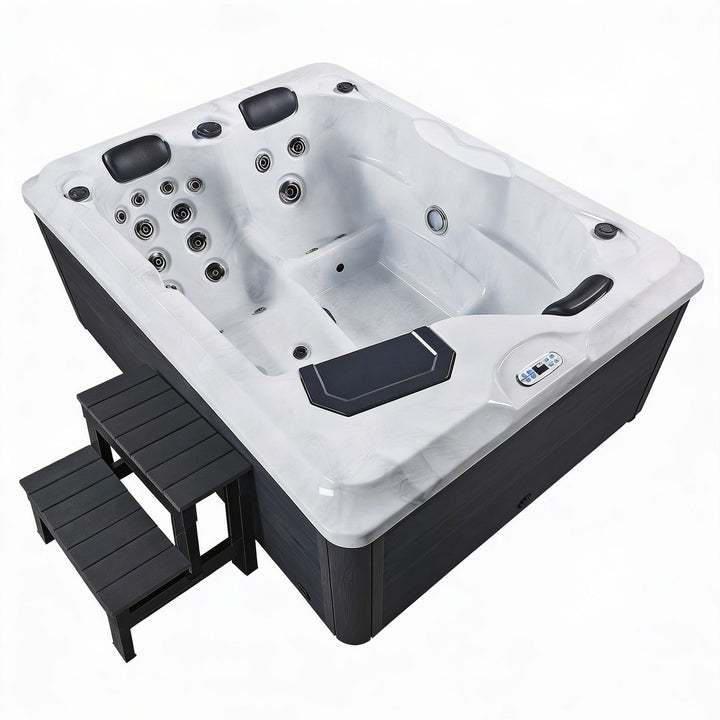 Oasis de bain à remous extérieur