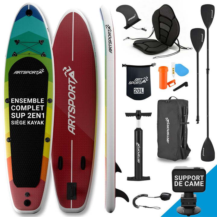 Set de planche de stand up paddle - Kayak