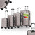 Ensemble de valises rigides Rome