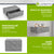 Lot de 2 tables de nuit suspendues