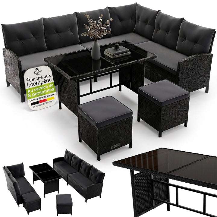 Salon en polyrotin Manacor