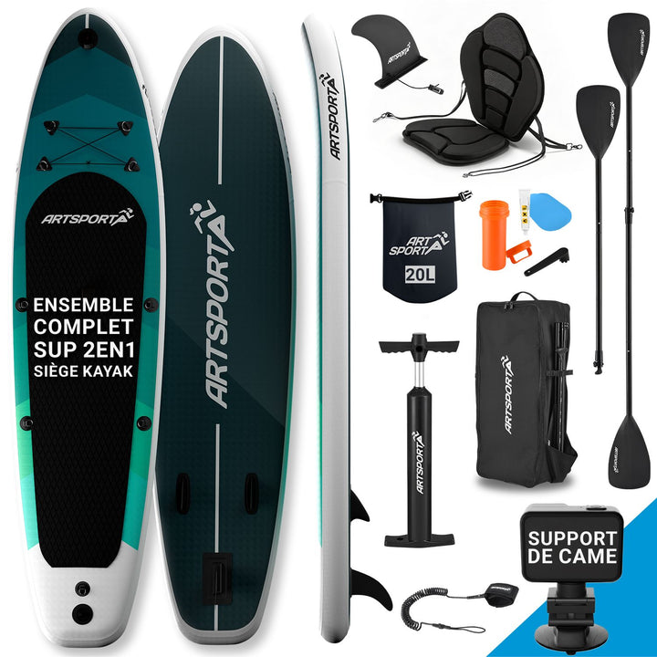 Set de planche de stand up paddle - Kayak