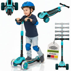 Trottinettes pour enfants pour des aventures en toute sécurité