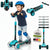 Trottinettes pour enfants pour des aventures en toute sécurité