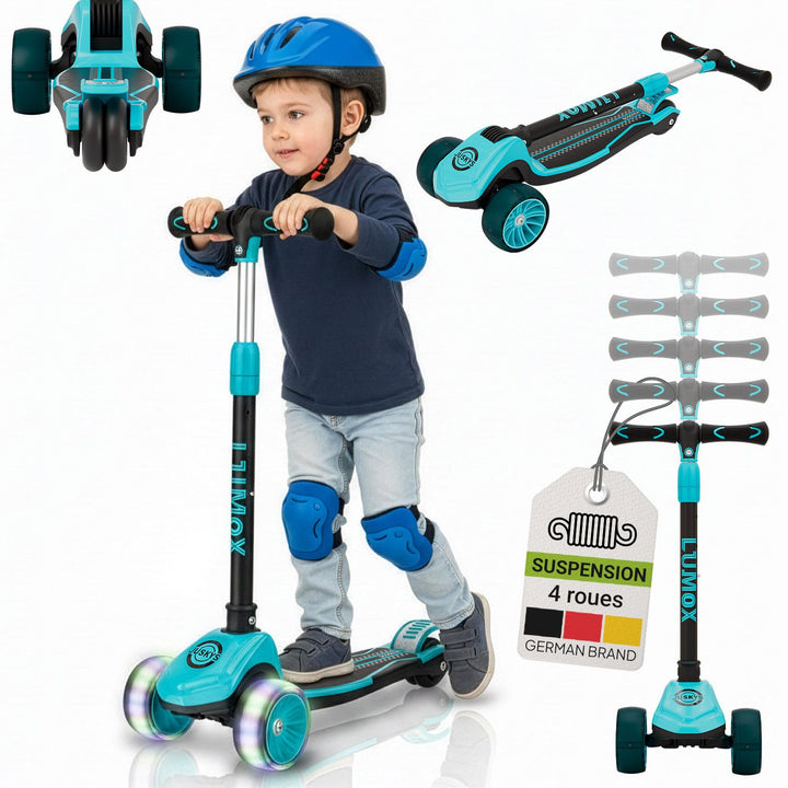 Trottinettes pour enfants pour des aventures en toute sécurité