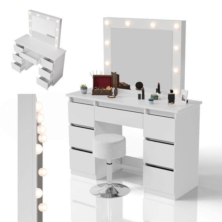 Coiffeuse avec miroir Talea