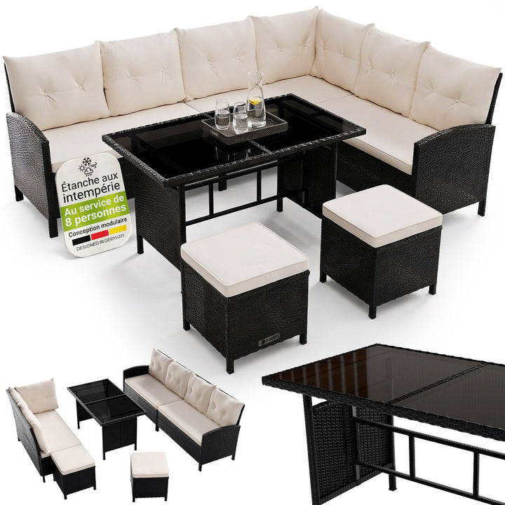 Salon en polyrotin Manacor