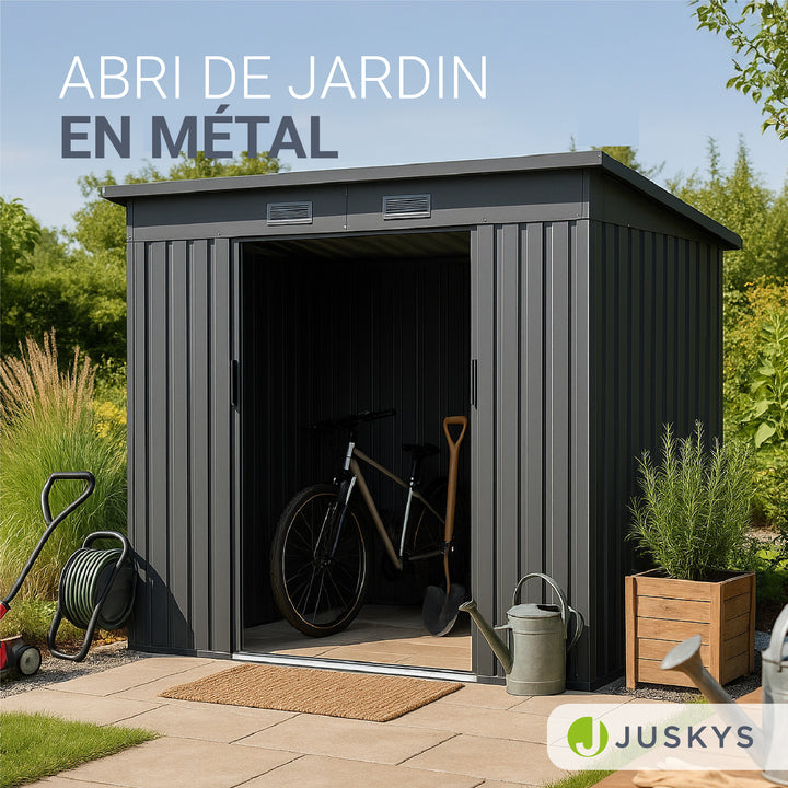 Abri à outils en métal