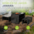 Mobilier de jardin 2 en 1 en polyrotin Jamaica
