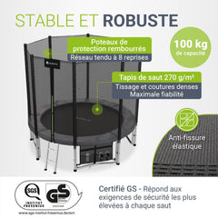 Trampoline d'extérieur pour le jardin
