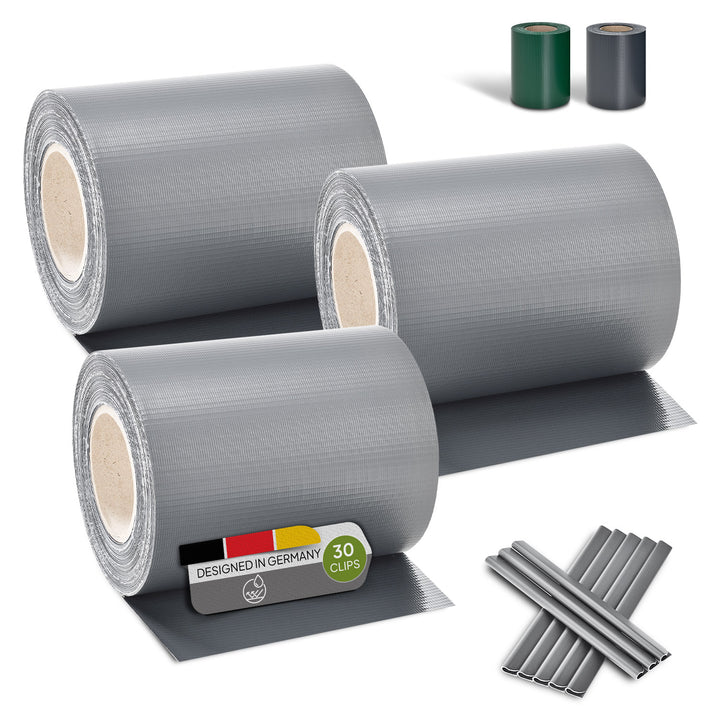 Bandes brise-vue PVC 19 cm x 35 m