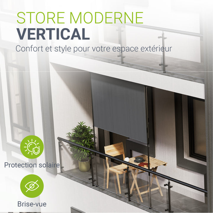 Store vertical Barbados – sans perçage, 1 à 2 m