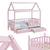 Lit enfant Marli 90 x 200 cm avec sommier