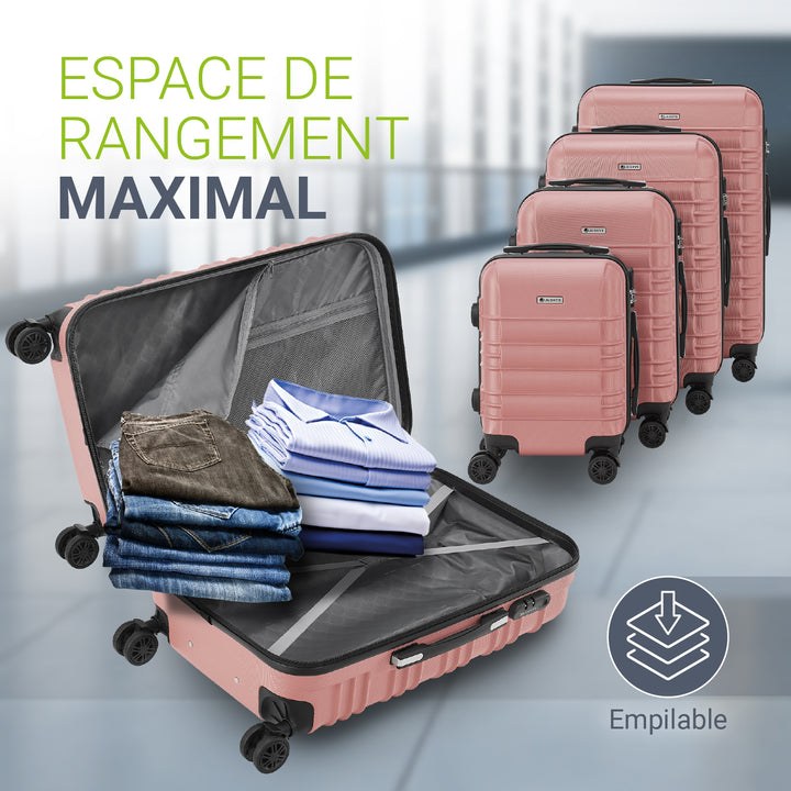 Ensemble de valises rigides Rome