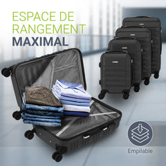 Ensemble de valises rigides Rome