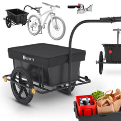 Remorque de transport / remorque à vélo 90 litres