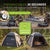 Tente gonflable avec accessoires pour 1 à 4 personnes