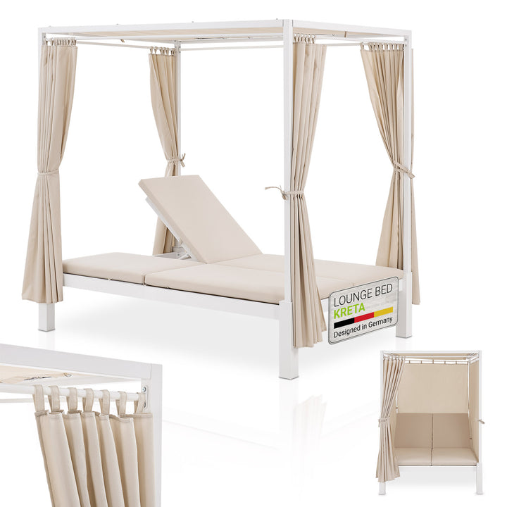 Lit double salon Crète