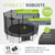 Trampoline d'extérieur pour le jardin