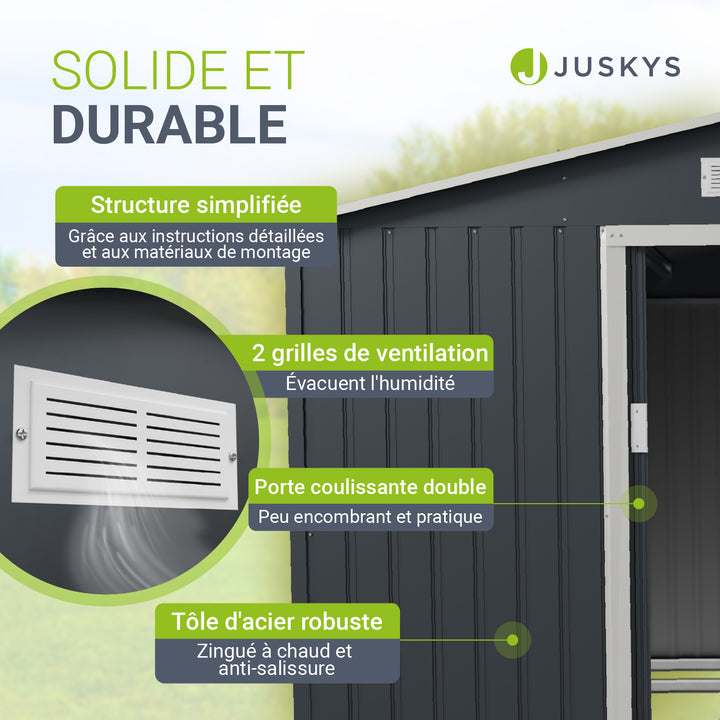 Abri à outils en métal