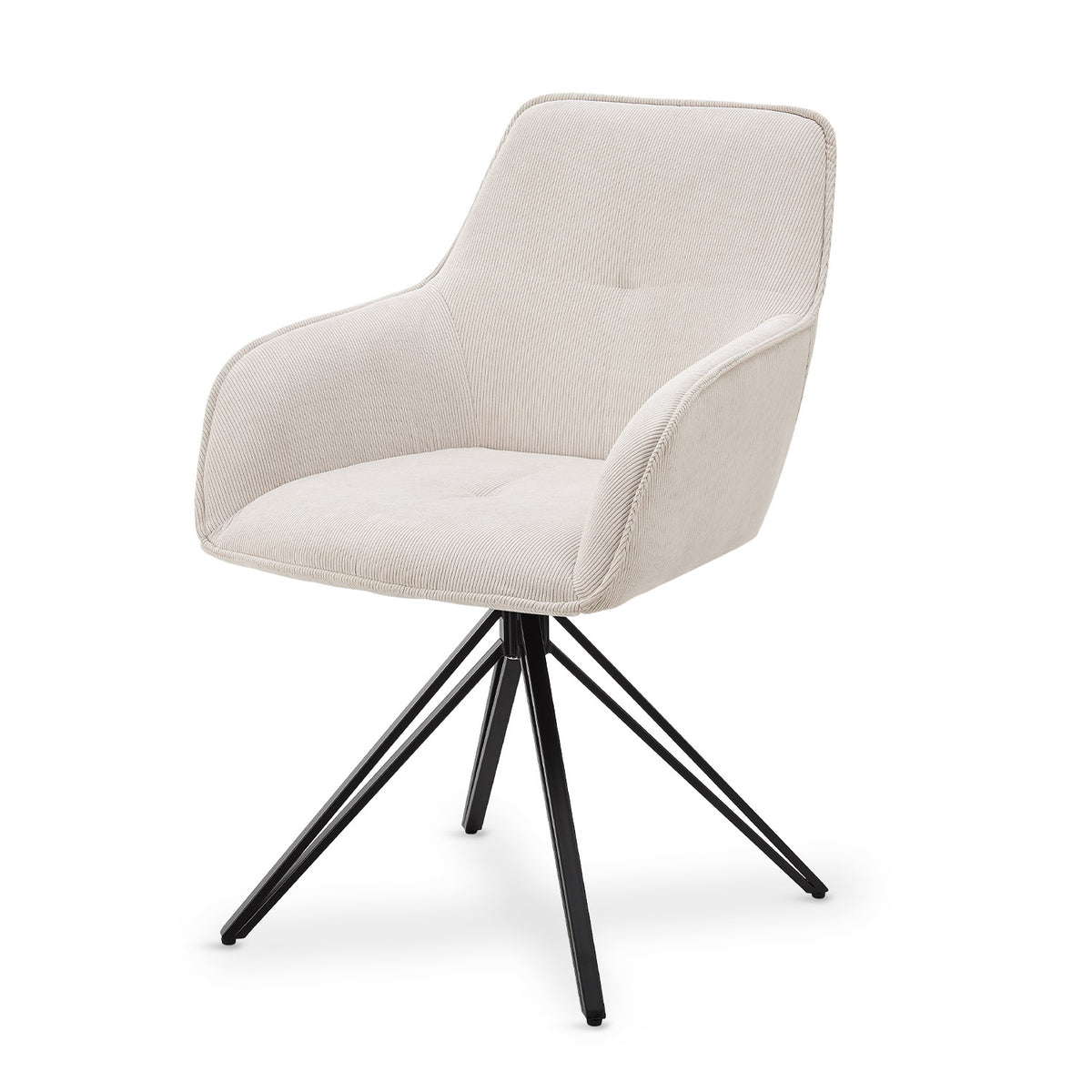 Chaise pivotante Clyde avec cordon