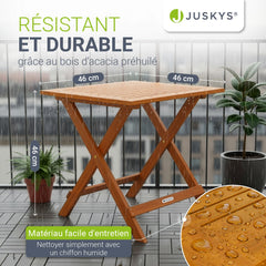 Table en bois pliable Zadar