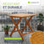 Table en bois pliable Zadar