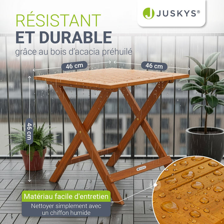 Table en bois pliable Zadar