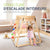 Structure d'escalade intérieure pour enfants